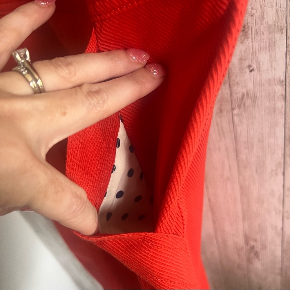 Marc By Marc Jacobs Open Back Red Mini Dress 8 - image 4